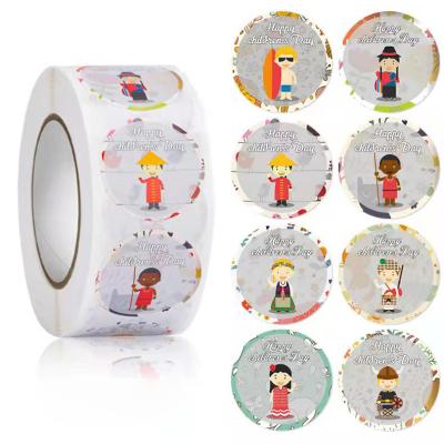 China Waterproof Multi Popular Sticker Box Daily Custom Gift Goal Labels Cute Cartoon Sticker for sale