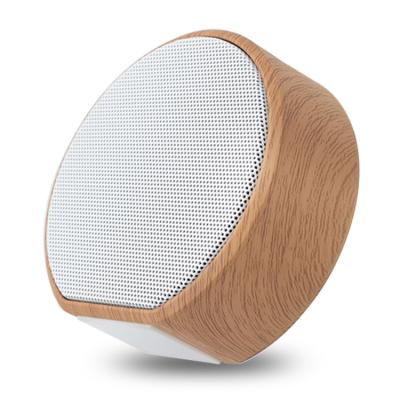 China High Quality Mini Subwoofer Speaker Bamboo Wooden Phone Function Blue Tooth Speaker FM Stereo FM Speaker for sale