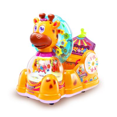 China Commercial Entertainment Deer Shape Car Amusement Park Automatic Rocking Machine for sale