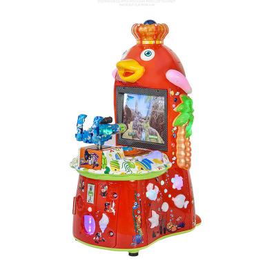 China Entertainment Children's Auto Screen 3D Video Arcade Simulator Shooting Gun Game Machine for sale