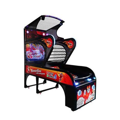 China Arcade Basketball Shooting Hoops Games Entertainment Deluxe Coin Operated Machines for sale