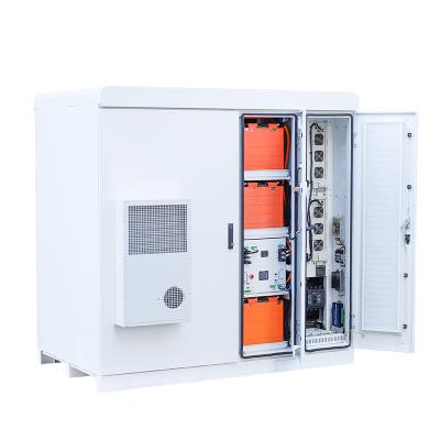 China High safety Outdoor Cabinet 148kwh 60KW high capacity lifepo4 Battery Lithium iron Battery Module for ESS BESS HESS for sale