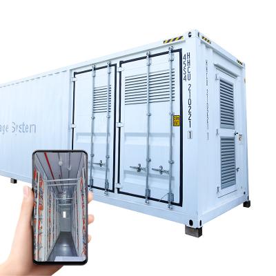 China Enershare High power demand 1200kwh 1.5MWH lithium ion solar battery Ess Container for sale