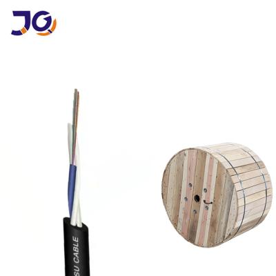 China Outdoor Aerial Mini ADSS Aerial Cable ASU 12 Hilos 100m Span Fibra Optica Fiber Optic Cable for sale