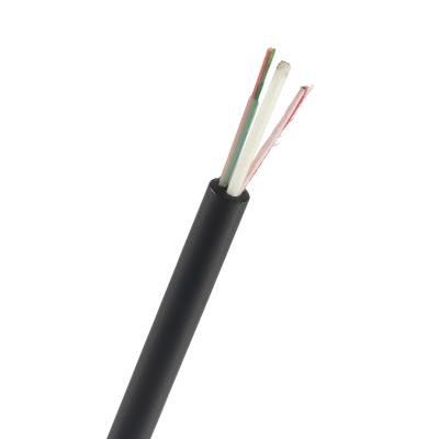 China Outdoor 6core 12 Core ASU Fiber Optic G652d Outdoor Mini ADSS Span 80-120m Fiber Optic Cable for sale