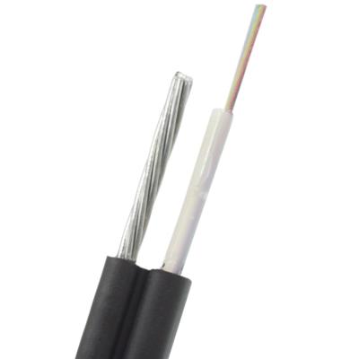 China Outdoor Self-Support Aerial Figure 8 Cable 8 12 24 Core Stranded Steel Wire GYXTC8Y Fibra Optical Cable for sale