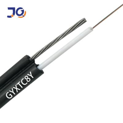 China PE Outer Jacket Fig8 GYXTC8Y Fiber Optic Cable Aerial Center Loose Unshielded Fiber Optic Cable Factory Price for sale