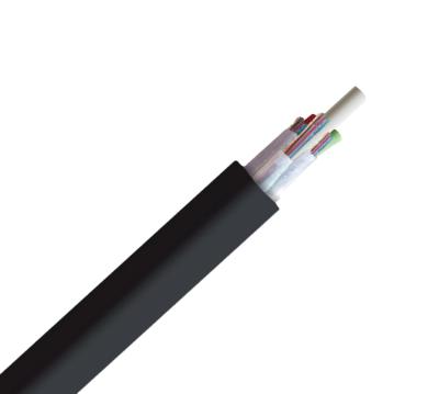 China Overhead 2 4 6 12 24 Core Fiber Optic Cable Unshielded Stranded Loose Tube Gyfty Fibra Optica for sale