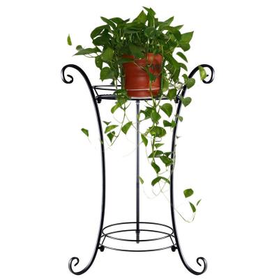 China Outdoor home and garden decoration creativity minimalist bicycle metal wire plant stand for flower pot for sale