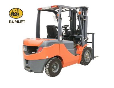 China Hotels Hand Diesel Forklift 2.5ton 3 Ton Diesel Forklift With Good Performance And Low Price for sale