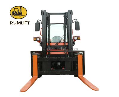 China 4x4 Hotels Diesel 5 Ton Rough Terrain Diesel Forklift , All Terrain Forklift for sale