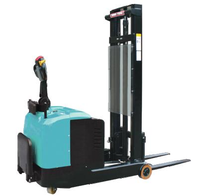 China Hotels Electric Stacker Paller Counterweight Stacker Hydraulic Fork Stacker for sale