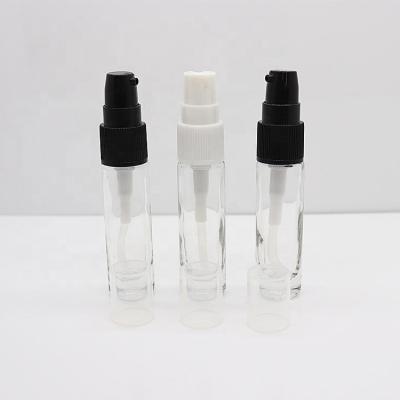 China Personal Care 5ml 6ml 8ml 10ml 15ml Clear Roll On Glass Bottle With Pump Sprayer For Perfume / Essential Oil for sale