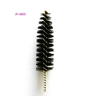 China PA66+ Stainless Wire Chinese Nylon Chinese OEM Custom Design China Professional Angled Eyelash Brush Head for sale