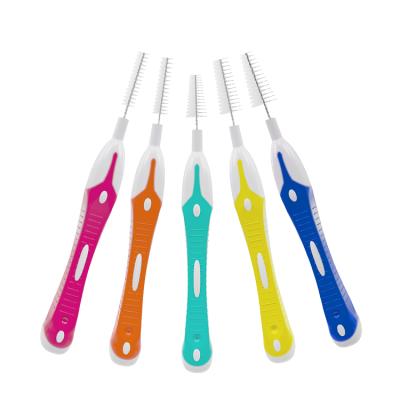 China Easy Operation Hot Selling Factory Price Bulk Interdental Brushes For Braces for sale