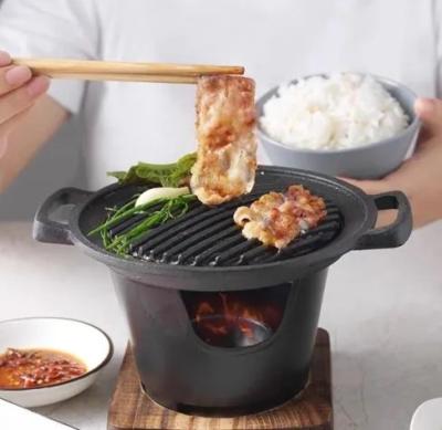 China Aluminiumlegierung Portable Grill Grill Gewerbliche Kochgeräte Schwarz zu verkaufen