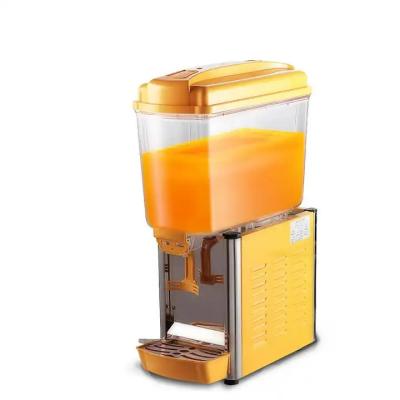 Cina Dispenser di bevande fredde gialle 12L Dispenser di succo in acciaio inossidabile in vendita