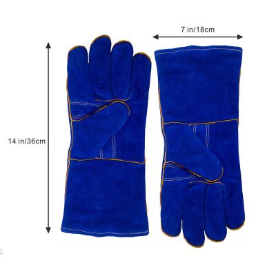 Chine Outdoor personnalisé Dernière qualité du cuir Matériau de soudage Gants La meilleure qualité OEM Design à vendre