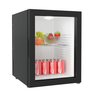 China Kitchen Home 36L Refrigerator Cold Room Single Door Fridge Compact Black for sale