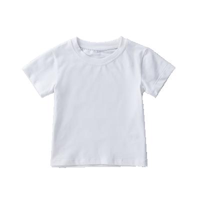 China Babany Baby Cotton Summer Kids T-shirts Soft Breathable Girl Clothing Kids Casual Short Sleeve for sale