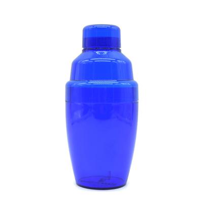 China Premium Bar Nightclub Party Accessories 350ML PS Non-Toxic Plastic Cocktail Shakers Eco-Friendly BPA Free Premium for sale