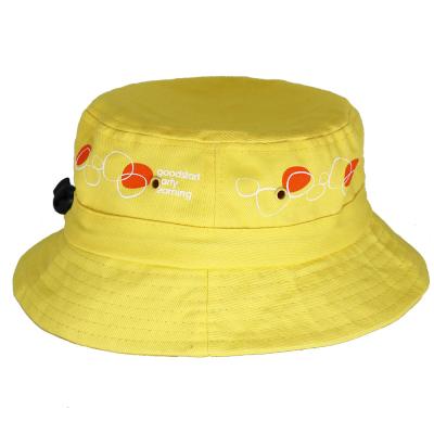 China Custom printed character bucket hat/plain bucket hat wholesale/bucket hat with plastic buckle for sale