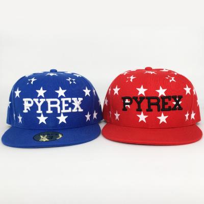 China COMMON customize print snapback cap and high quality red hats, 3d embroidery snapback cap for sale