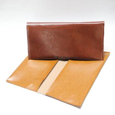 China Wholesale Custom Vintage Drawstring Pouch Men's PU Leather Bags For Skills Storage for sale