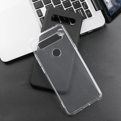 China Shockproof Anti-yellowing Rubber Crystal Full TPU Case Cover Protector For TCL 10SE Phone Case for sale