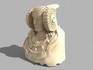 China Gypsum effect bespoke personified sculpture or statue for sale