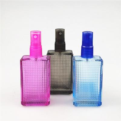 China Personal Care Wholesale 50ml 100ml Empty Refillable Spray Perfume Refill Perfume Oil Bottle Travel for sale