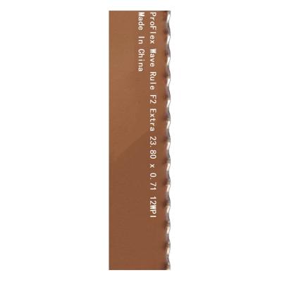 China Carbon Steel Durable Using Low Price Corrugated Rulers Blade Die Steel Perforating Cutting Ruler for sale