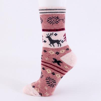 China Women's Casual Socks Various Colors Patterns Cute Animal Breathable Socks Available Wholesale QUICK DRY Woolen Socks for sale