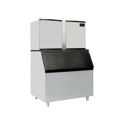 中国 1.One key cleaning system. 2.Aautomatic self-inspection. Full Automatic Industrial Ice Cube Making Machine 1000kg Per Day Big Ice Maker For Restaurant 販売のため