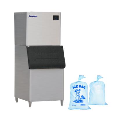 中国 1.One key cleaning system. 2.Aautomatic self-inspection. Large capacity commercial ice cube maker 1000 lbs per day with air cooling 500kg ice machine 販売のため