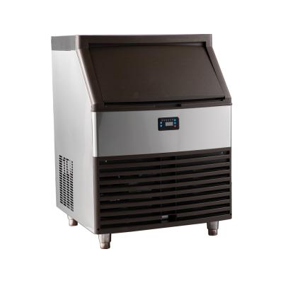 China LED control panel automatic ice maker china 100kg ice cube machine with CE crystal ice cube machine price for sale