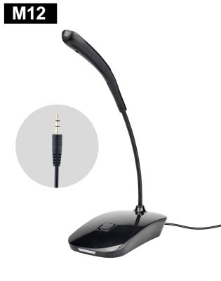 China Gooseneck Microphone USB Computer Microphone, Condenser PC Laptop Plug-and-Play Desktop Omnidirectional Microphone with LED Indicator for sale