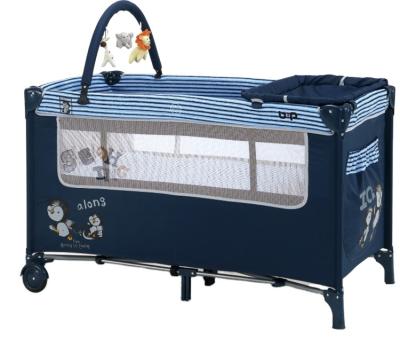 China Baby Playpen for Sleeping and Playing Portable EN ASTM Quality Folding Baby Playpen Hutch for sale