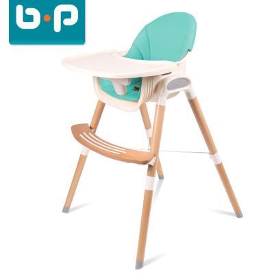 China Wholesale Nordic Style Adjustable Simple Wind Height Manufacturers Luxury Beech Baby Dining Chair for sale