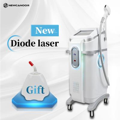 China Soprano Ice Titanium Hair Removal Diode Laser Machine 808nm 1600W for sale