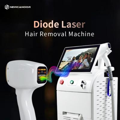 China CE Approved 3 Wavelength Diode Laser Hair Removal Machine For All Skin Types for sale