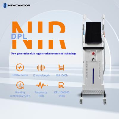 China NIR Milk lichte huid strakker maken bleken DPL huidverjonging acne verwijderen IPL laser machine Te koop