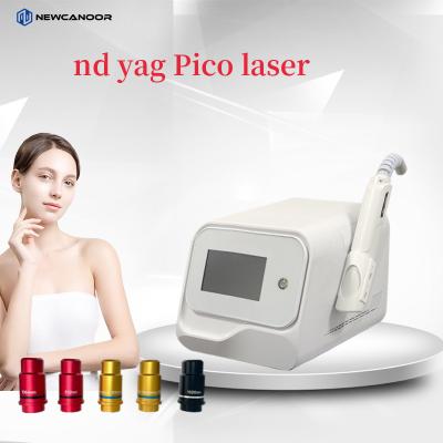 China Effective Tattoo and Pigment Removal Q Switch Nd Yag Laser Tattoo Removal Pico Laser Machine for sale