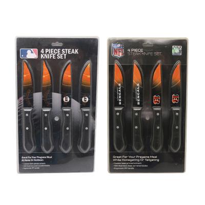 China Low Price Disposable Custom Sticks Non Coating Knives Set With Uncoated Backing Stick On Blade for sale