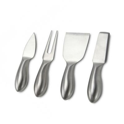 China Good Quality Stocked Promotional Custom Stainless Cheese Knife Knives Set 4pcs for sale