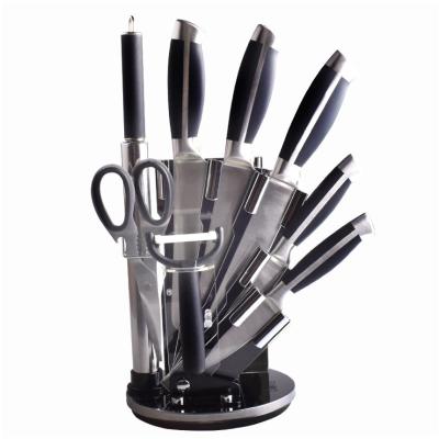 China New Arrival Disposable Excellent Quality Chefs Knife Block Knives High Stability Set for sale