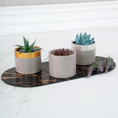 China Wholesale Custom Made Durable Mini Matte Ceramic Flower Pot Oval Decorative Decor Table Pendulum Flower Pots Multi-size and Color Small for sale