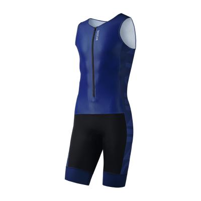 China New Style Mens Triathlon Clothing Breathable Sleeveless Mens Trisuit Triathlon Bike Suit Custom Made for sale