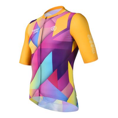 China 2020 pro oem sublimation short sleeve breathable sale custom bicycles wear cycling jerseys road bike empty cycling clothing for sale