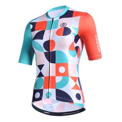 China Breathable Outdoor Men and Women Cycling Cycling Wear Mountain Bike Shirt Clothing Summer Shorts Sleeve Jersey Cycling Wear for sale